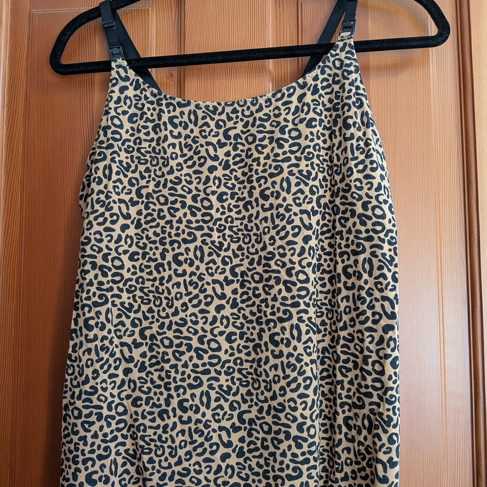 Leopard Print Nursing Tank Storq
